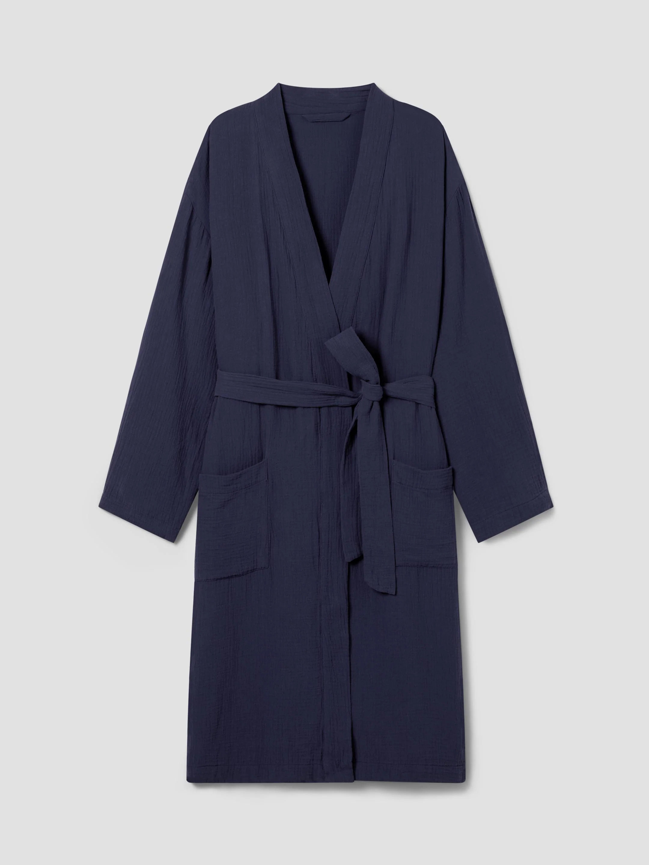 Atlantic Cotton Gauze Robe - Image 4