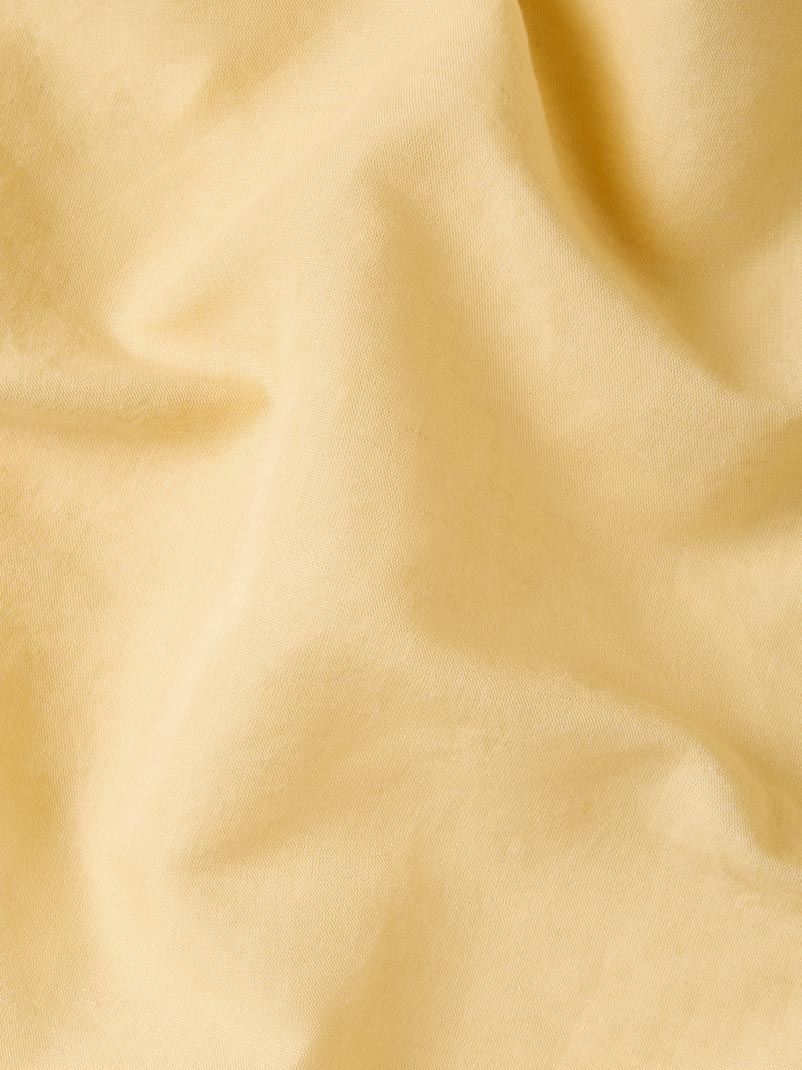Butter Yellow Linen Blend Fitted Sheet - Image 3