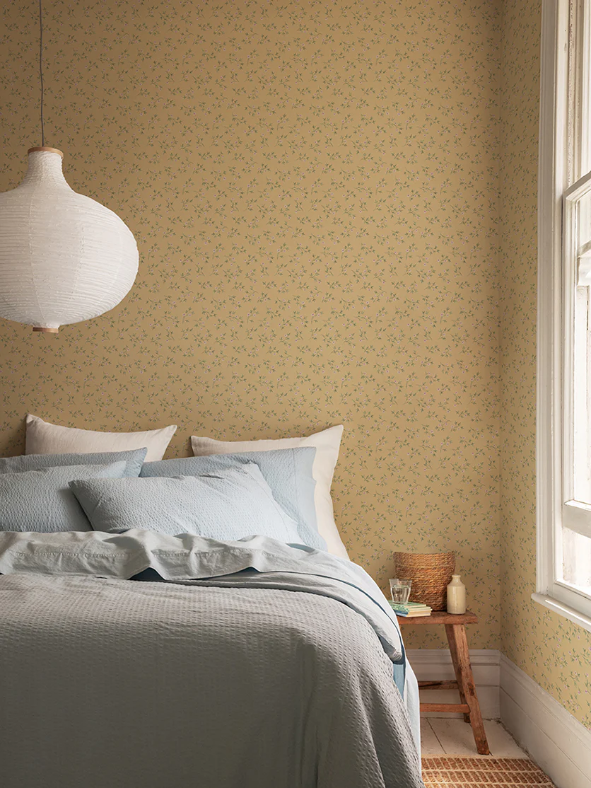 Chamomile Yellow Spring Sprig Wallpaper - Image 2