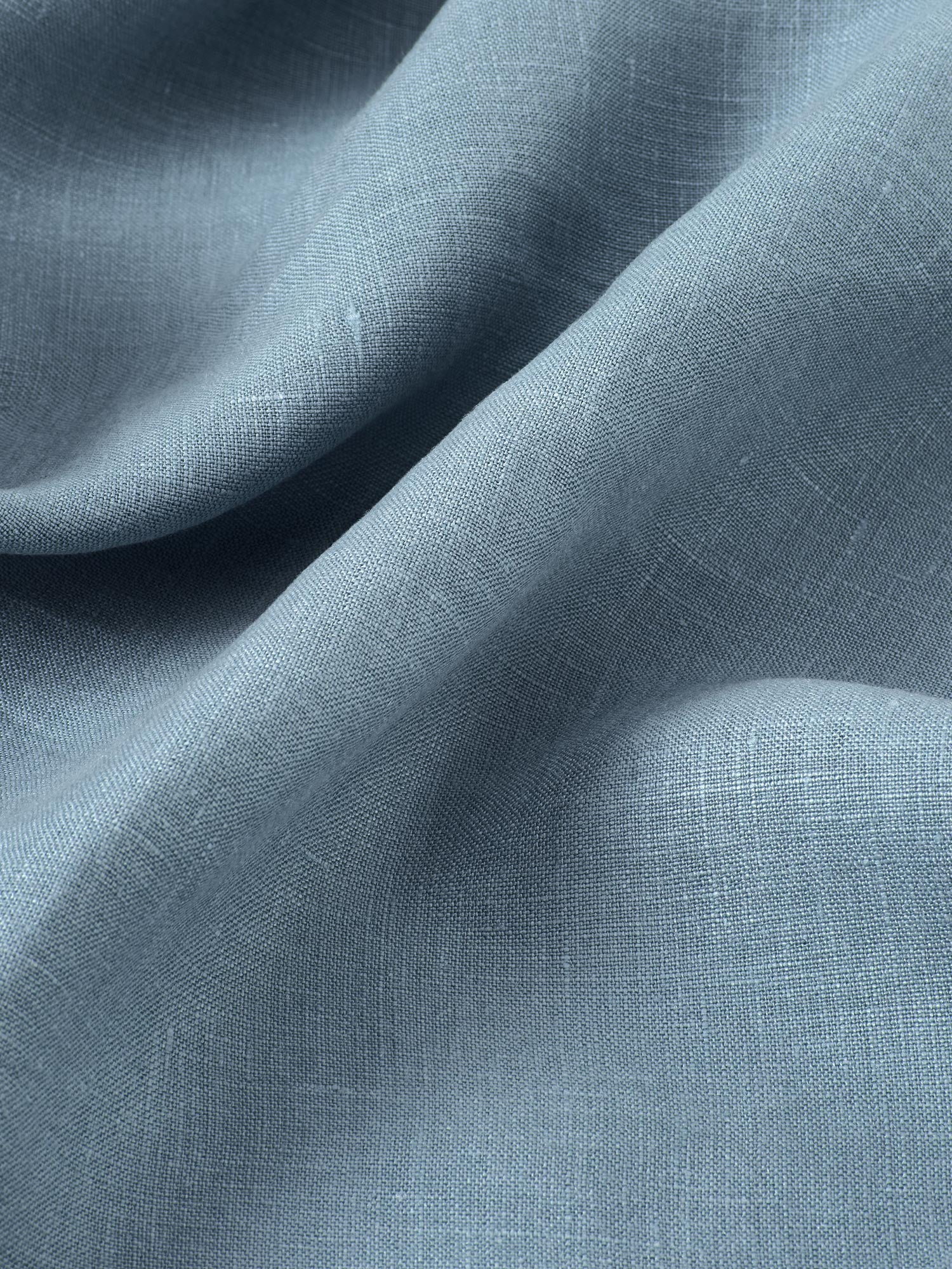 Dusk Blue Linen Blend Sheet Set - Image 2