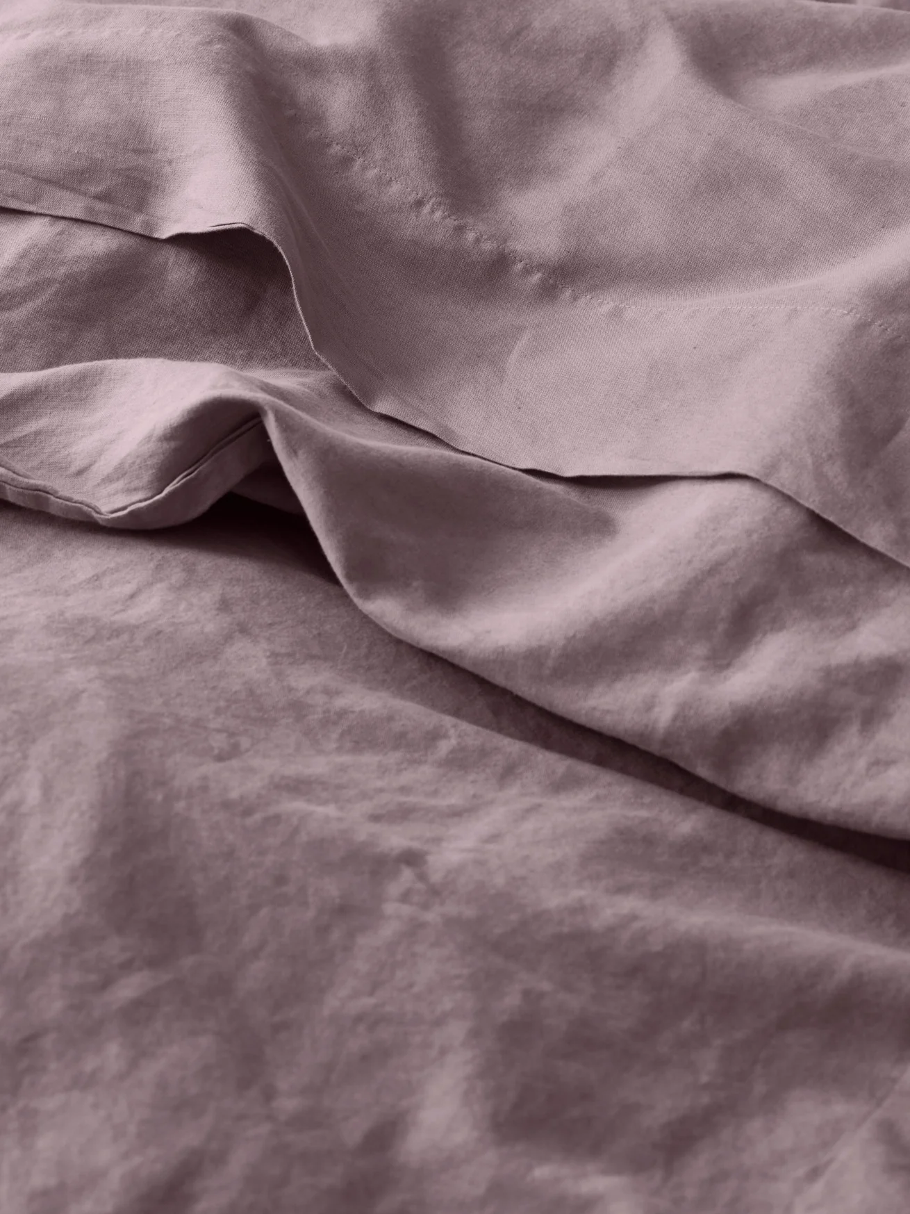 Elderberry Linen Blend Flat Sheet