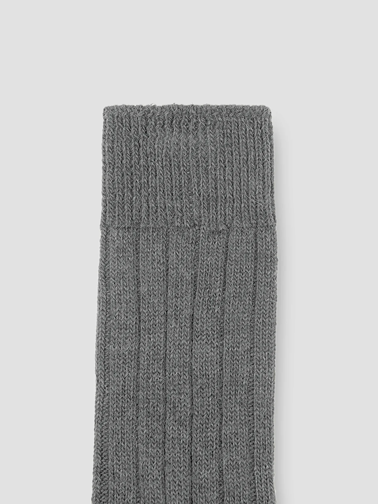 Gray Alpaca Bed Socks - Image 2