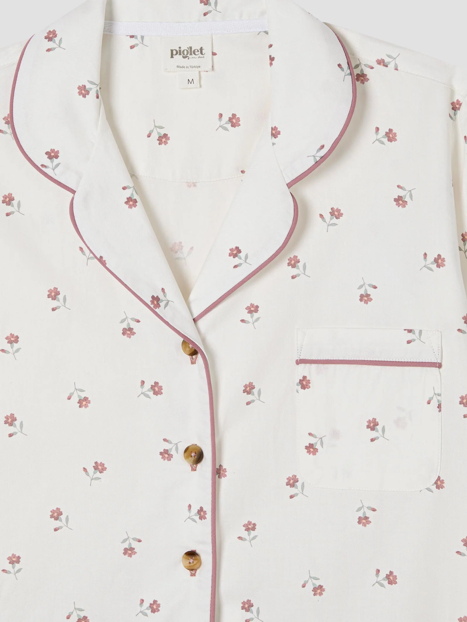 Pearl Posy Bud Cotton Pants Set - Image 6