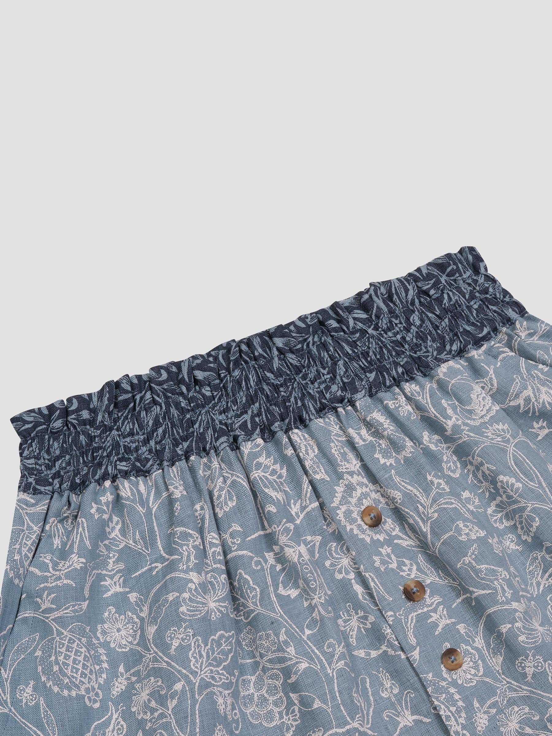 River Wandle Middlemore Linen Women’s Pajama Shorts Set - Image 6
