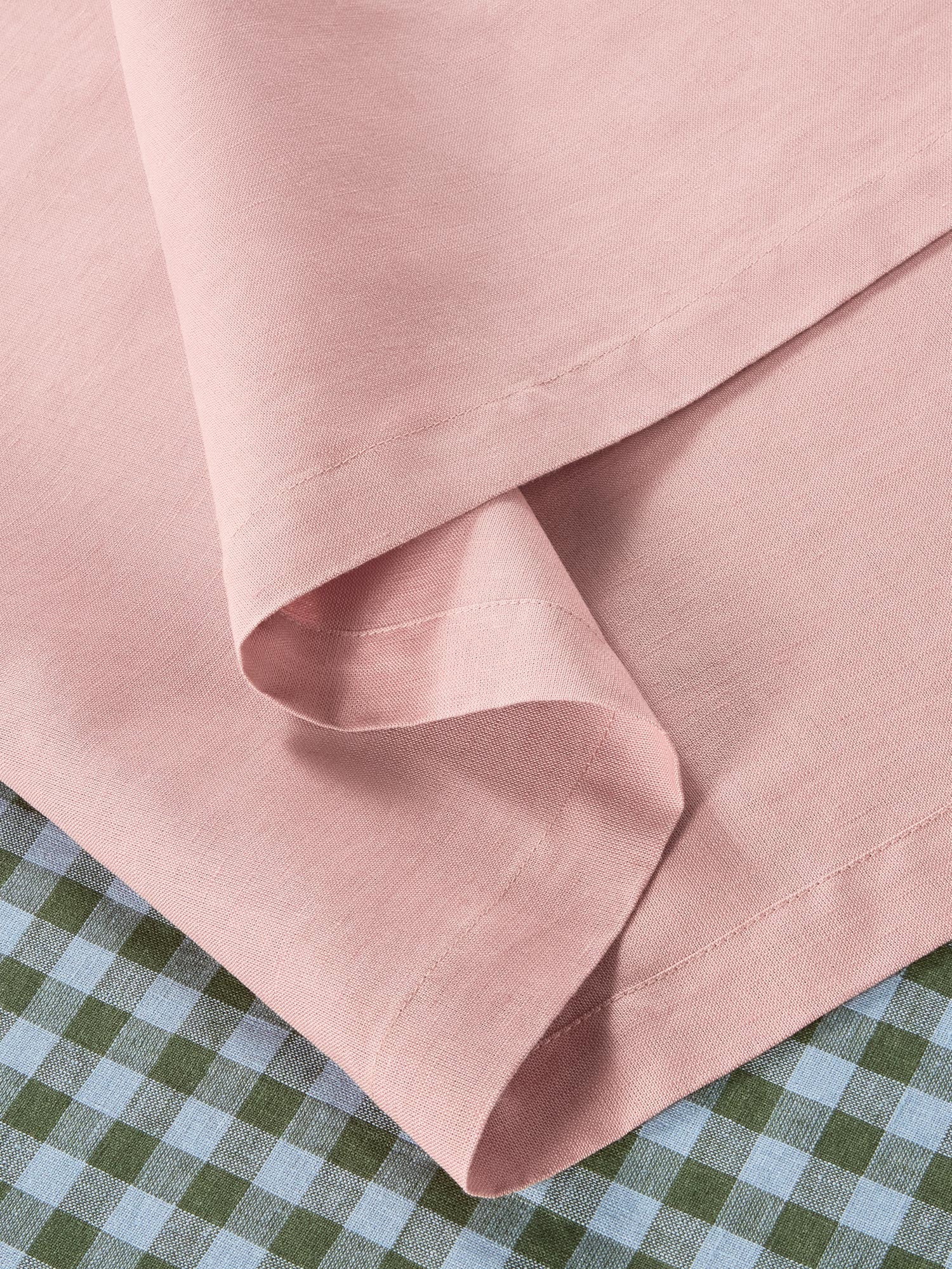 Rose Linen Blend Table Runner - Image 2