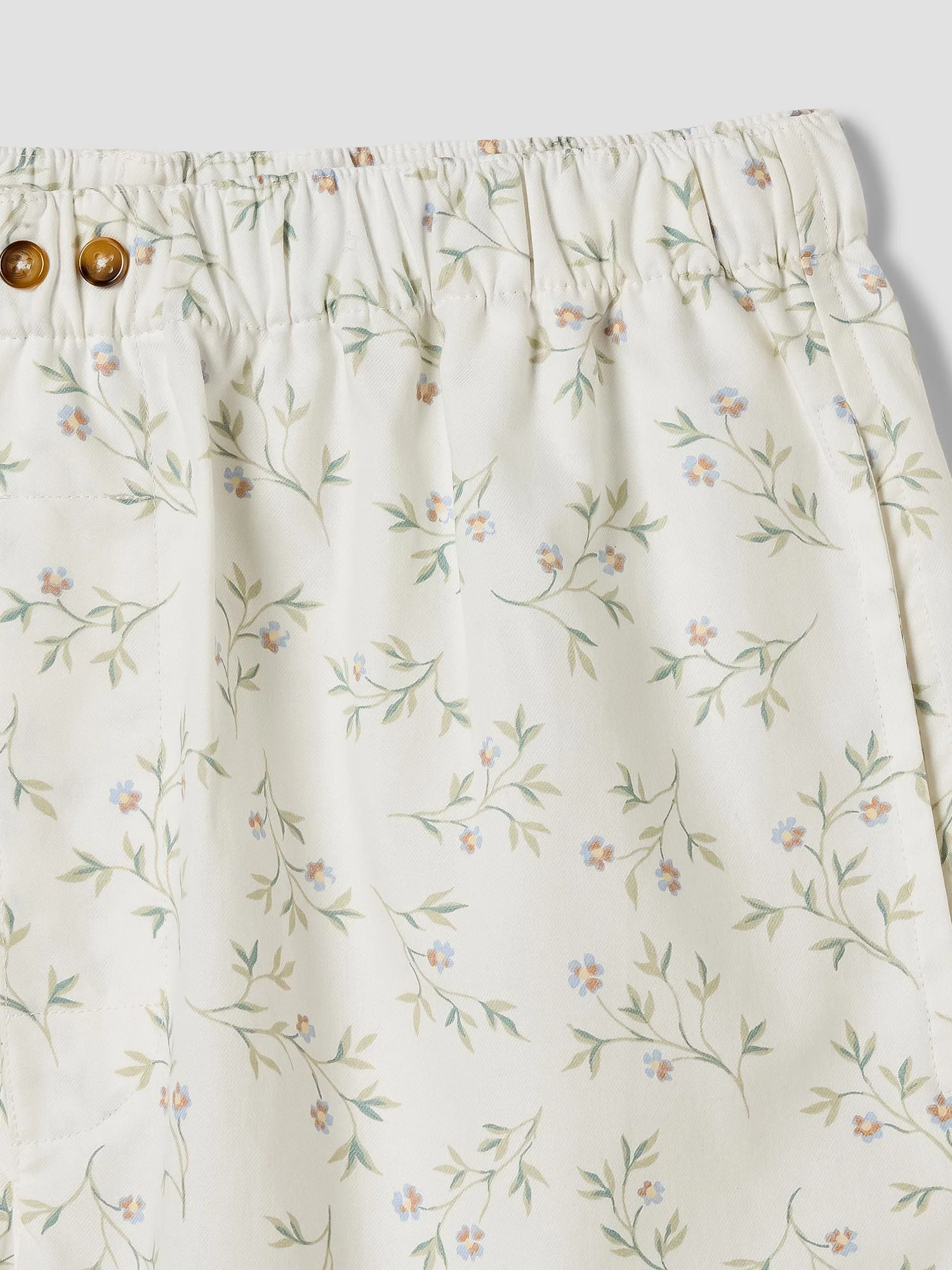 Spring Sprig Floral Cotton Boxer Shorts - Image 5