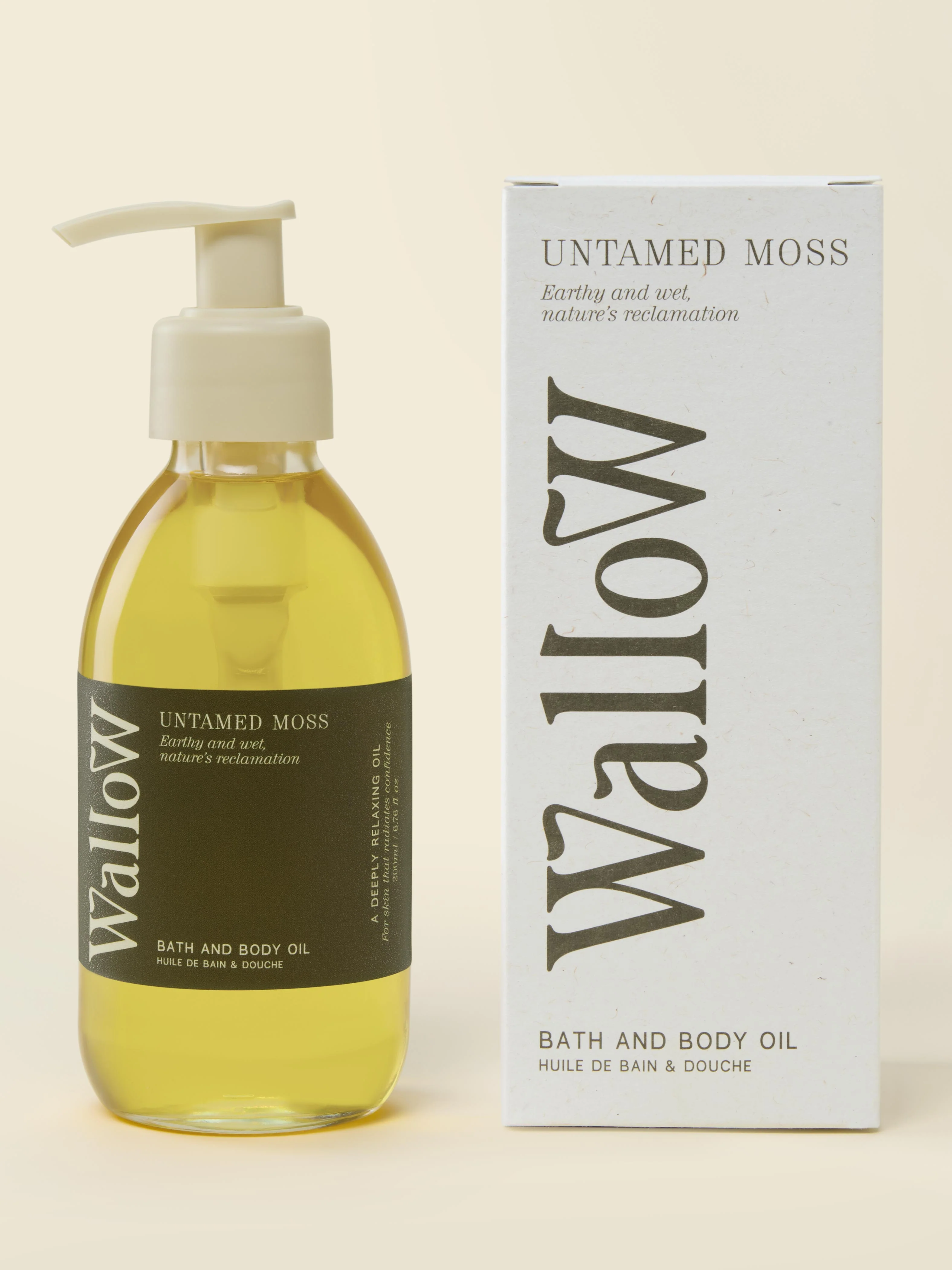 Wallow Untamed Moss Bath & Body Oil - Image 2