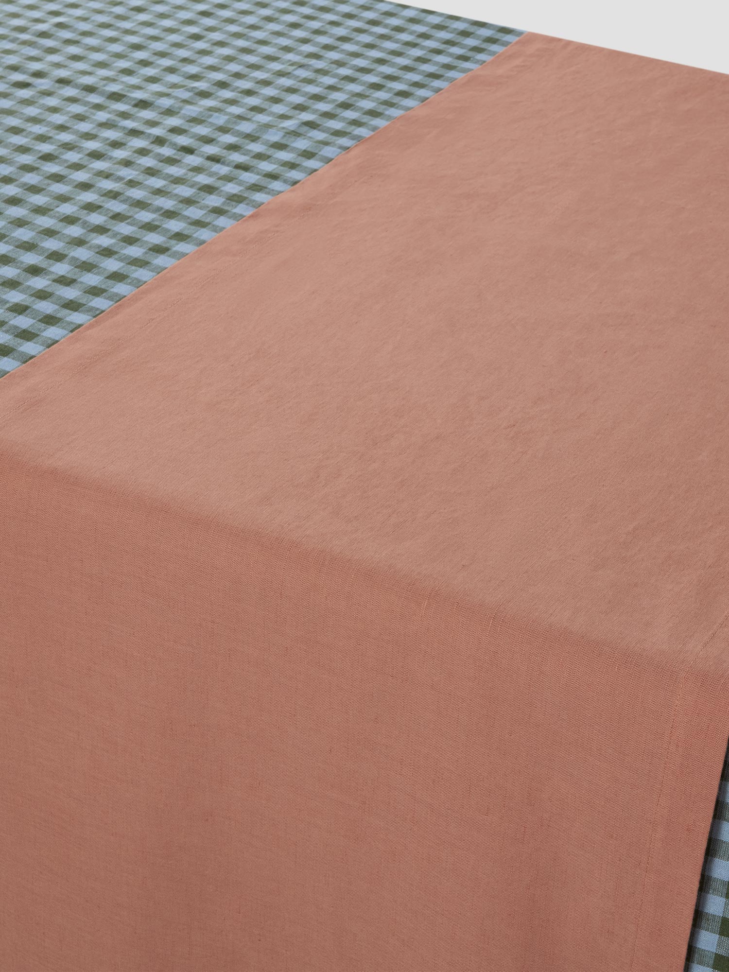Warm Clay Linen Blend Table Runner - Image 2
