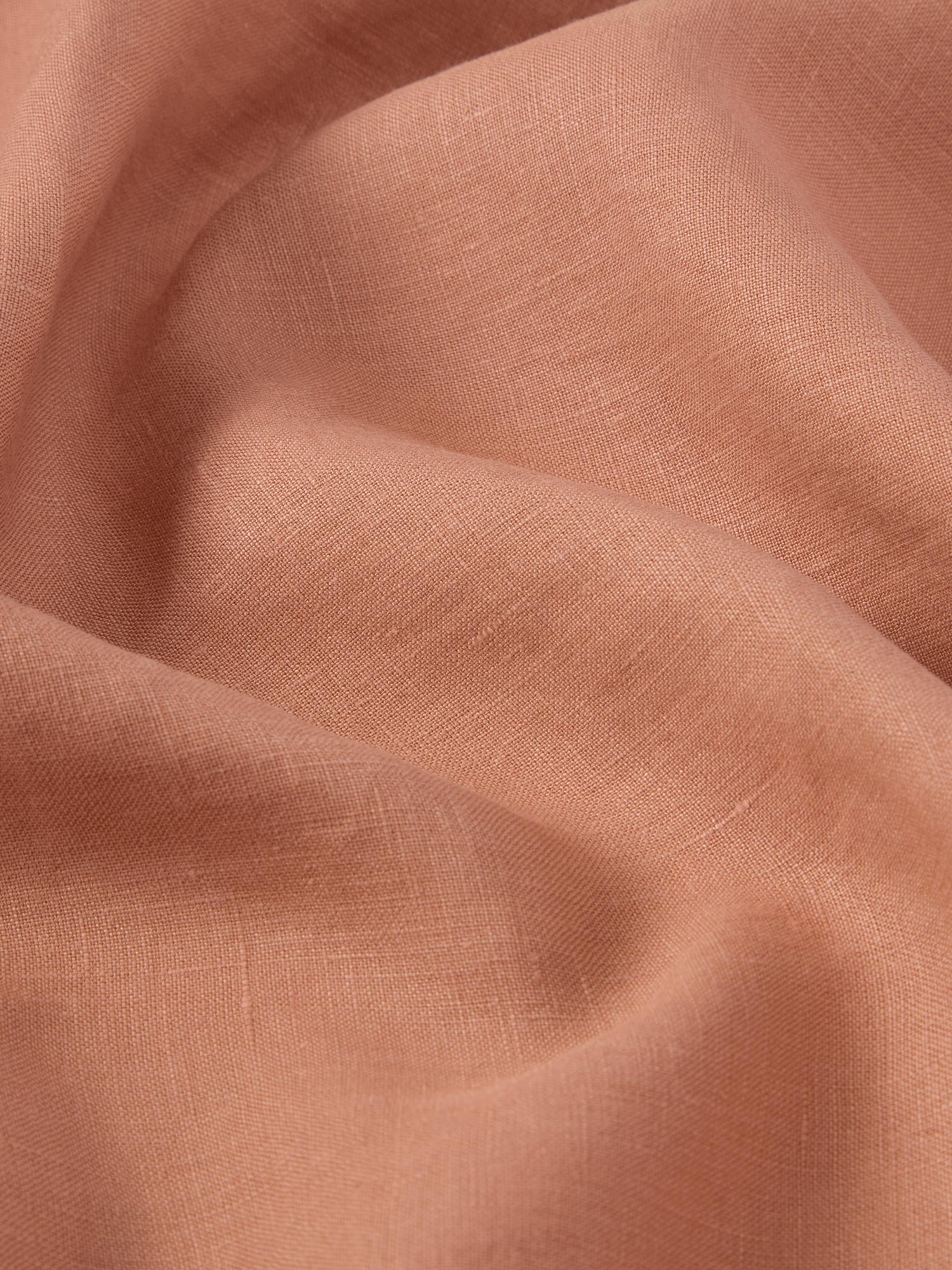 Warm Clay 100% Linen Duvet Cover - Image 4