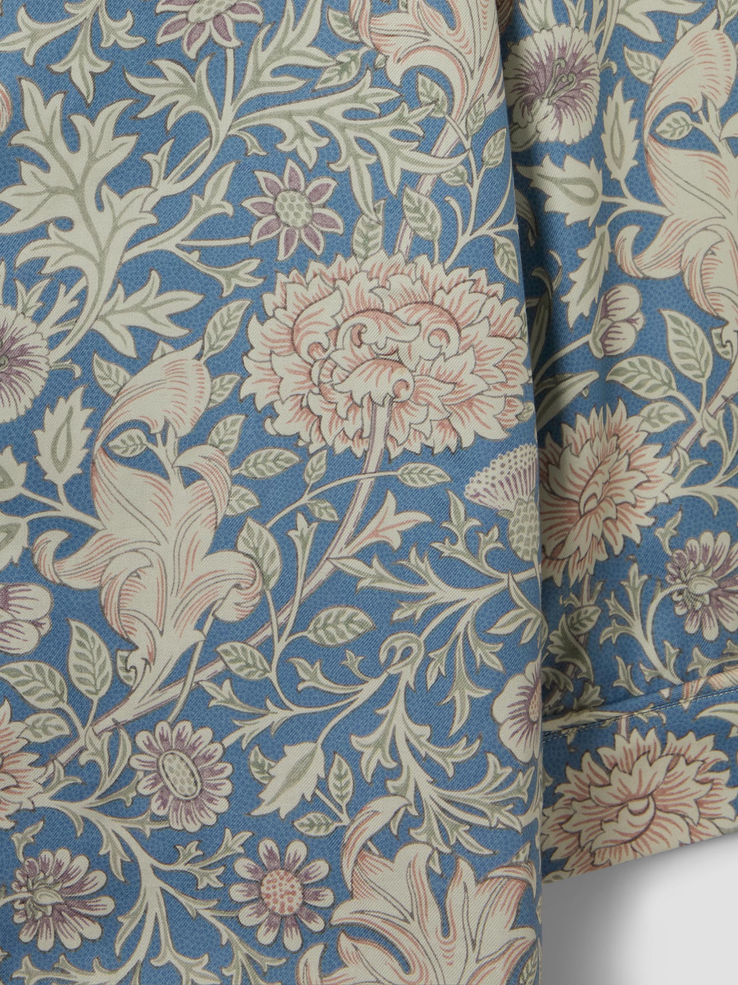 Webbs Blue Double Bough Cotton Pajama Set - Image 6